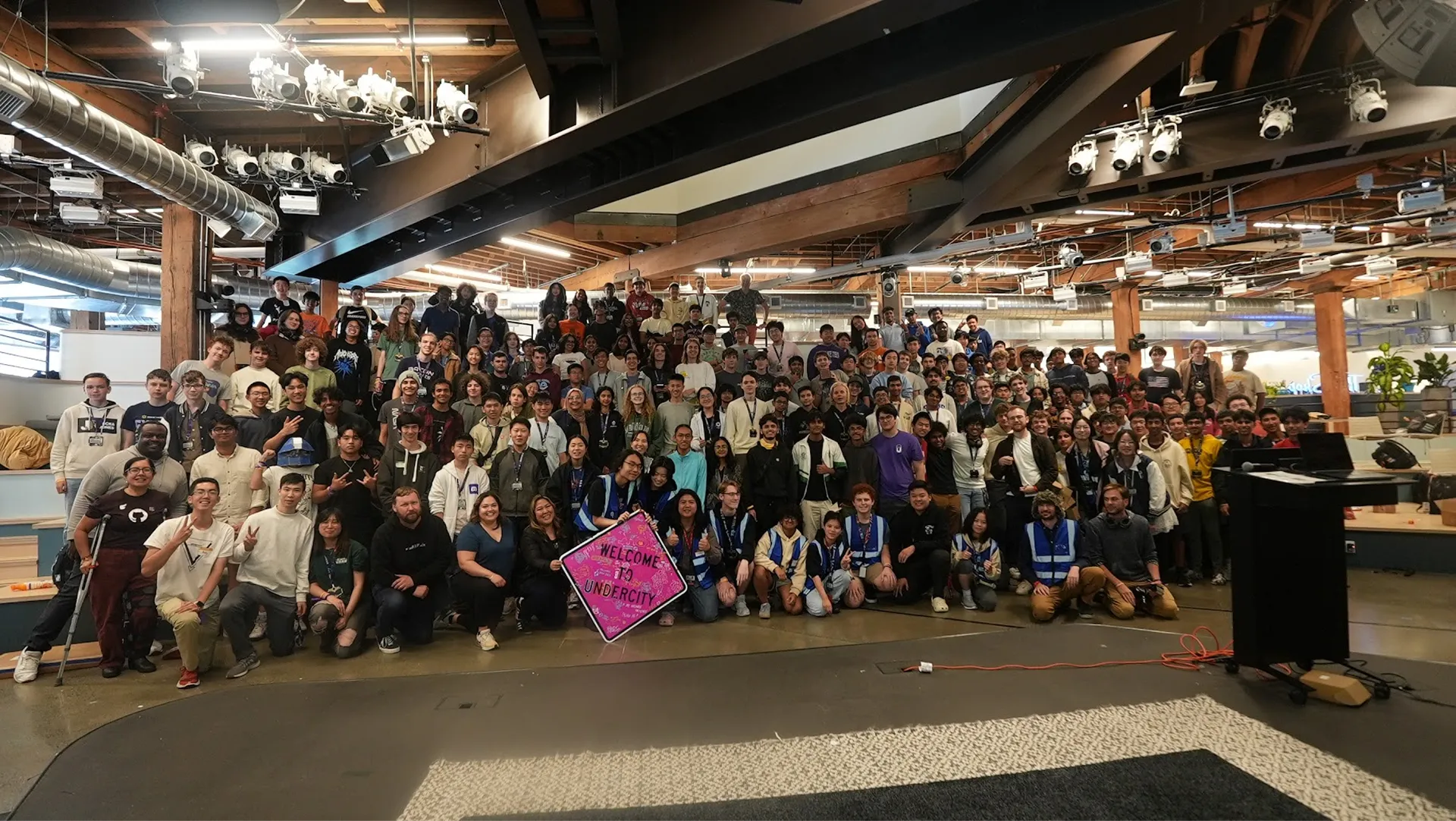 Undercity attendees at GitHub HQ